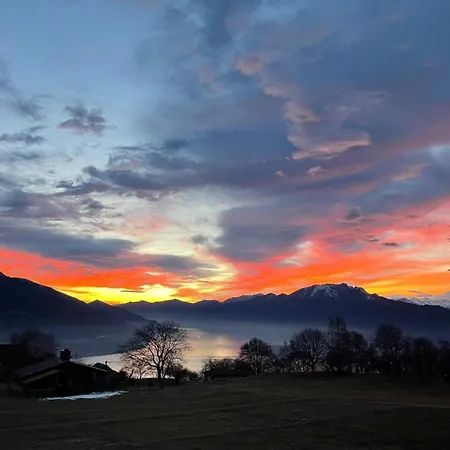 Ca Brunella 1 Maggiore View Terrace For Two - Happy Chalet Riazzino