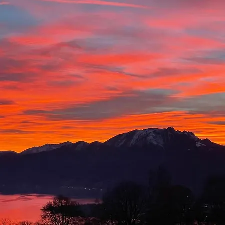 Chalet Ca Brunella 1 Maggiore View Terrace For Two - Happy *