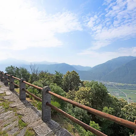 Chalet Ca Brunella 1 Maggiore View Terrace For Two - Happy Riazzino